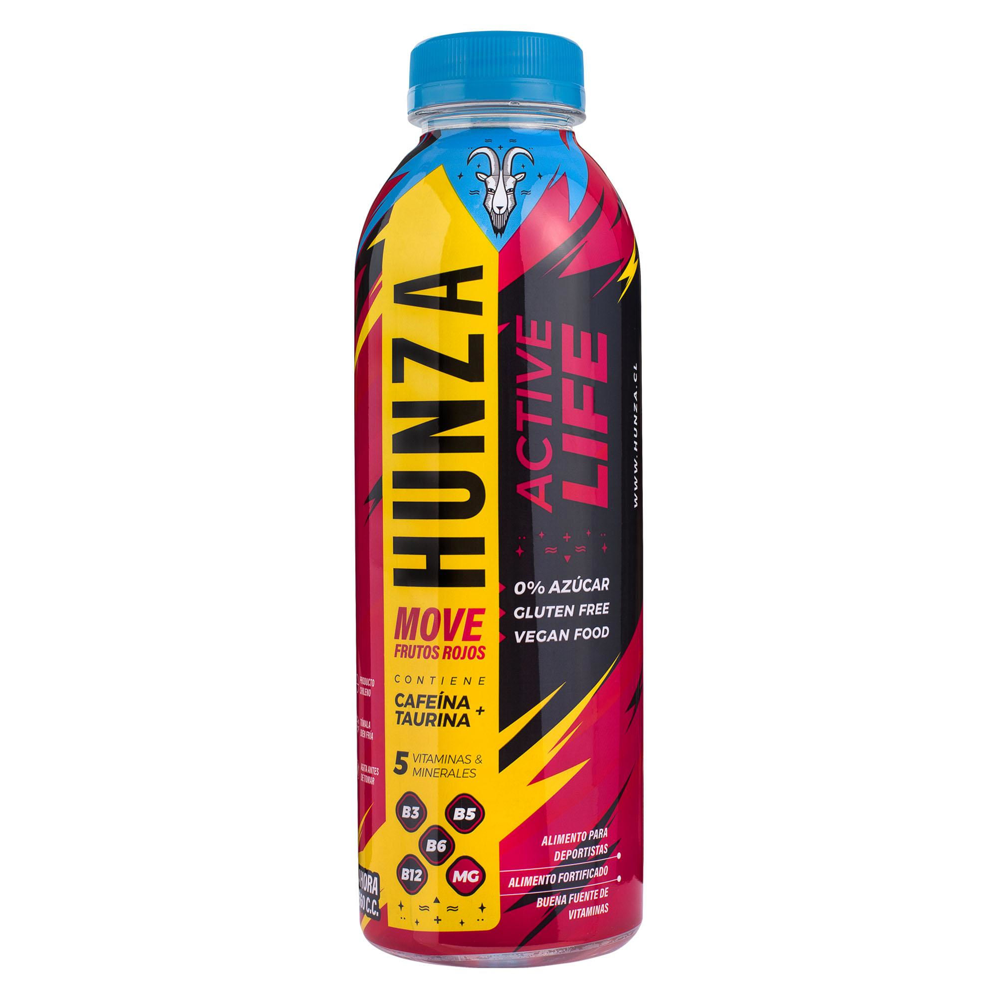 Agua Saborizada Hunza Move Botella