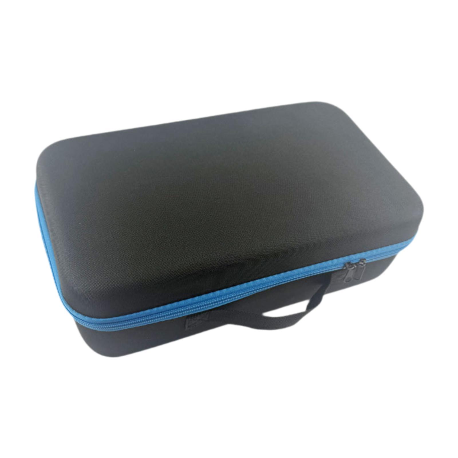 Magideal - Maletín Eléctrico Portátil Estuche Herramientas Eva Organizador Bolsa Carcasa Rígida Para Taladro Eléctrico Cierre Cremallera Adecuado Para Uso Profes Cremallera Azul