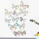 thumbnail image 3 of 12pcs Paper Butterfly Wall Stickers Decorations, 3D Hollow Three-dimensional Simulation Decoration For Living Room, 3 of 5
