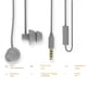 thumbnail image 4 of Auriculares para dormir MAXROCK Total Soft Silicon con micrófono, color gris, 4 of 7