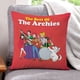 thumbnail image 1 of Los Archies Fundas de almohada de terciopelo con tema, regalos de funda de almohada, decoración para el hogar, cojín de lanzar, regalo de cumpleaños para fans y parejas.56*56cm., 1 of 6