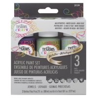 Testors - Set De 3 Pinturas Acrílicas Gemas Preciosas