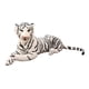 thumbnail image 1 of Tigre Peluche Animales Juguete Tigre Peluche Peluche Muñeco De Peluche Para Estante Decoración Blanco, 1 of 5