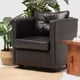 thumbnail image 3 of Poltrona Caburga Pu Negro, 3 of 3