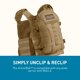 thumbnail image 4 of Mochila de hidratación CamelBak Armorbak Tactical Mil Spec 3L Coyote, 4 of 4