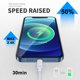 thumbnail image 5 of Cable para iPhone para auto FUPYWP USB-A a Lightning de 0,9 m, blanco, 5 of 8