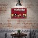 thumbnail image 5 of Mafalda Cartel Metálico, Decoración de Pared de Cartel Metálico Personalizado para Regalos de Fans, Amigos, Familia y Amantes 30*40cm, 5 of 6