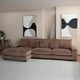 thumbnail image 2 of Sofá Seccional Kansas Chaise Izquierdo Café, 2 of 11