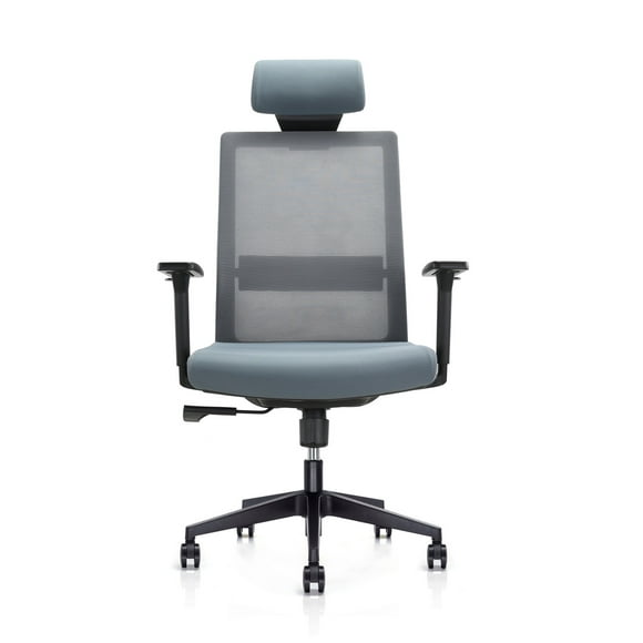 Silla Ejecutiva Premium de oficina Benessere gris