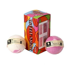 I'M Bomb - Set De 2 Bombas De Tina Con Aroma Lovely Night 120G Im Bomb