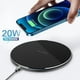 thumbnail image 3 of Cargador De Celular Inalambrico 2A 20W Smartphone Android para Iphone pared casa redondo (negro), 3 of 4