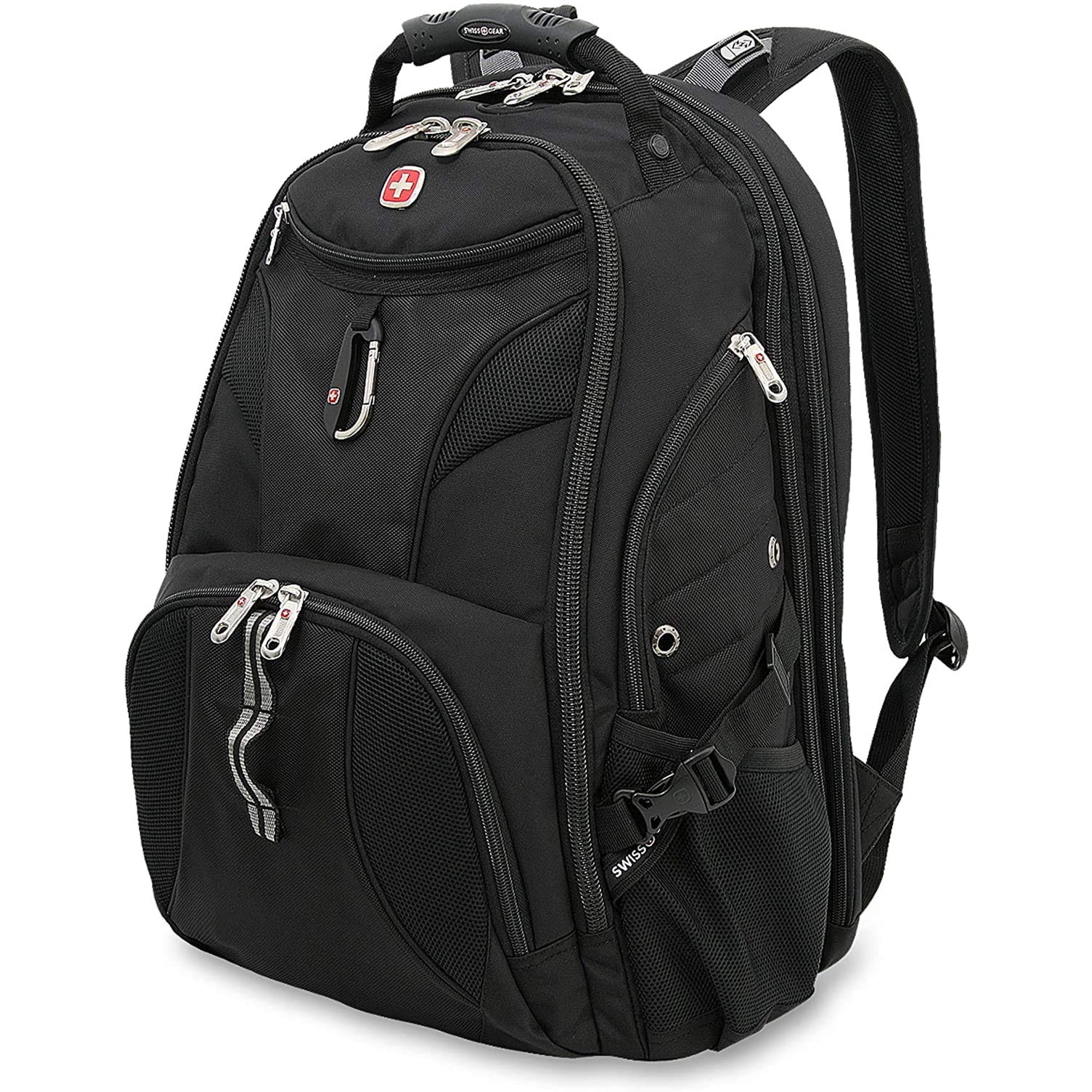 Mochila Para Portátil Swissgear 1900 Scansmart Tsa 17 Pulgadas Negra