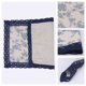 thumbnail image 5 of Juego de Manteles Rústicos de 6 Manteles para Decoración de Mesa de Comedor, Mantel de Cocina Lavable con Ribete de Encaje Rosa Azul 19.7*11.8 pulgadas, 5 of 6