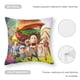 thumbnail image 5 of Lluvia de Albóndigas Fundas de almohada de terciopelo con tema, regalos de funda de almohada, decoración para el hogar, cojín de lanzar, regalo de cumpleaños para fans y parejas. 45cm x 45cm., 5 of 6