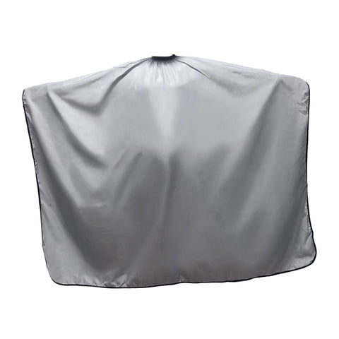 Magideal - Delantal De Corte De Pelo Delantal De Corte De Pelo Práctico Transpirable Cómodo Profesional Capa De Peluquero Para El Hogar Barberos Corte De Pelo , Gris