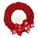 thumbnail image 3 of Guirnalda De Guirnaldas De Puerta De Corona De Navidad Para Patio Delantero De Navidad Acción De Gracias Rojo 37 Cm, 3 of 5
