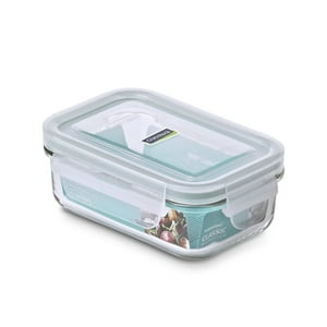 Contenedor Vidrio Hermético 400Ml Glasslock Rectangular