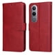 thumbnail image 1 of Funda Billetera para OnePlus Nord CE4 Lite con Porta Tarjetas y Soporte Ajustable Rojo, 1 of 5