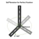 thumbnail image 2 of Soporte de barra de sonido USX MOUNT flexible para 23 a 90 televisores de 7,26 kg, 2 of 8