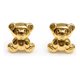 thumbnail image 2 of Aros Abridores Osito 6x7mm Oro 14k Oso Bebé Niña Dorado, 2 of 5