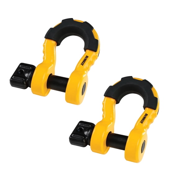 Shackle DEWALT DXBC8000-2KIT negro/amarillo 3/4 con 7/8 pines 4,7 t
