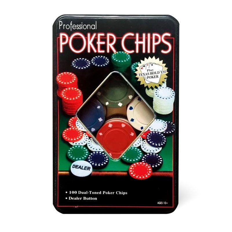 Pronobel - Juego De Mesa Casino Fichas En Caja Metalica