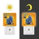 thumbnail image 3 of Hitpig Luz nocturna LED con sensor de anochecer a amanecer para dormitorio, baño, pasillo, escaleras - Lámpara LED nocturna de enchufe, 0.5W - 1 pieza, 3 of 6