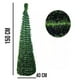 thumbnail image 4 of Arbol De Navidad Plegable Espiral Verde 150 Cm, 4 of 9
