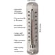 thumbnail image 3 of Termómetro TERMOFLY 12.2 Números grandes Acero premium, 3 of 5