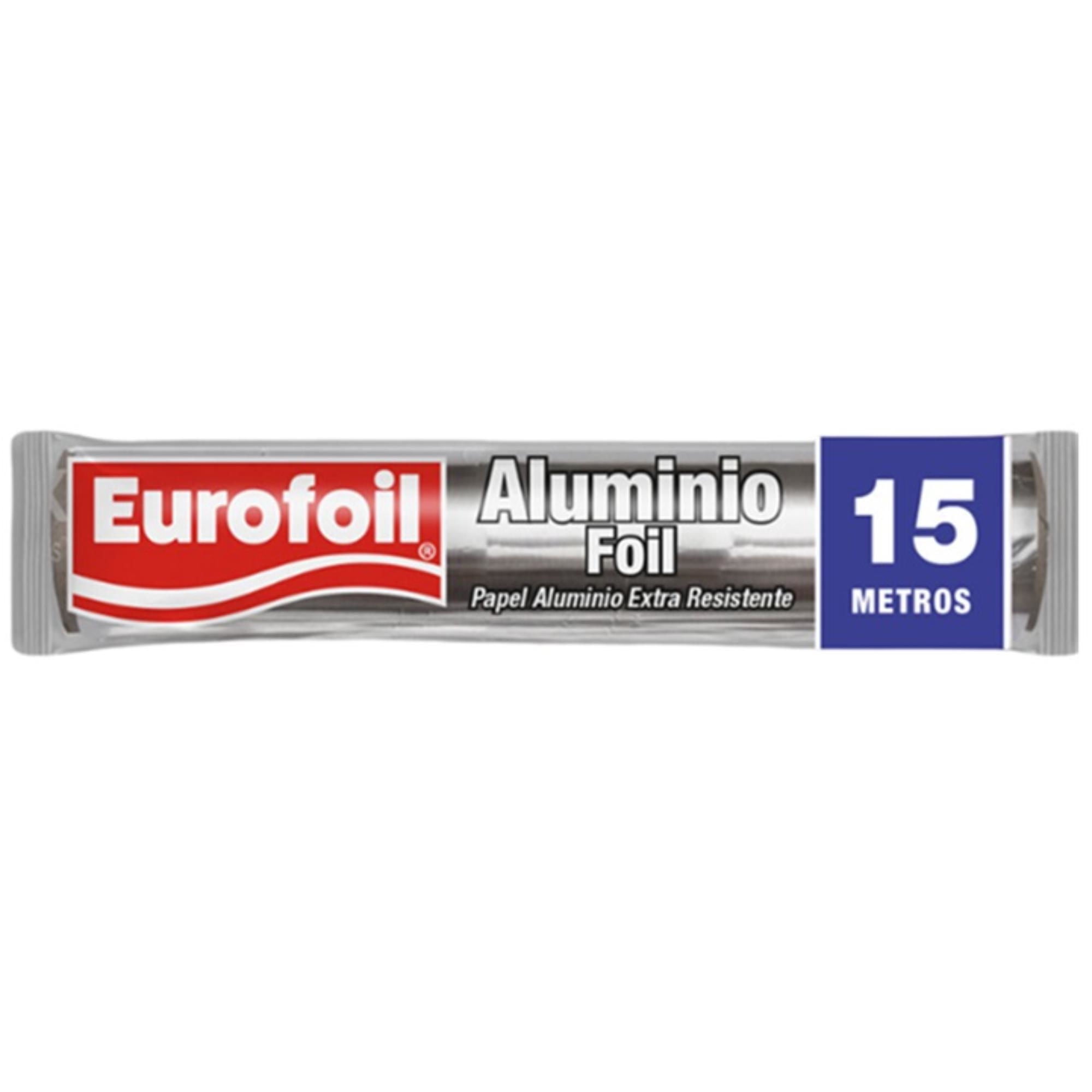 Papel Aluminio 15 Mts Un Eurofoil