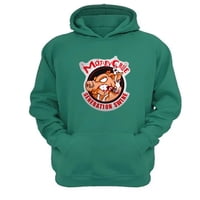 Genérico - Polerón Canguro Motley Crue Verde Aguamarina Talla M Unisex