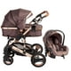 thumbnail image 2 of Coche zeus con silla de auto 3en 1  CAFE, 2 of 3