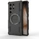 thumbnail image 3 of Funda FOXDOCK para Samsung Galaxy S25 Ultra , magnética, resistente a golpes, con soporte, unisex, carga inalámbrica, 3 of 4