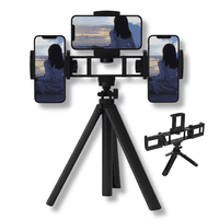 Genérico - Soporte Para Celular Triple Para Grabación Fotos Multiuso