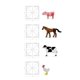 thumbnail image 4 of Set de construcción magnética MAGNA-TILES Farm Animals, 25 piezas, 4 of 5