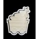thumbnail image 3 of Cortadores de galleta en forma de tren navideño (PACK 3 UN), 3 of 3
