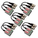 thumbnail image 1 of Transceptor De Vídeo Balun Paquete De 5 Unidades Mini Cctv Bnc, 1 of 6