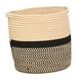 thumbnail image 1 of Cesta De Lavandería Tejida Para Ba?o, Cesto De Juguetes Para Bebé Para Zapatos, Almohadas, Calcetines, Medio, 1 of 5