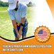 thumbnail image 5 of Alfombrilla de práctica de golf Orange Whip Putt Chip Master Duo, 5 of 5
