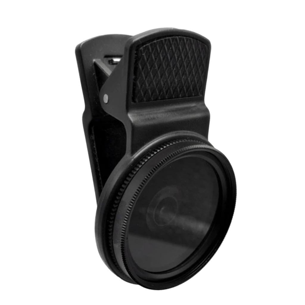 Magideal - Filtro Cpl De 37 Mm, Filtro De Lente Polarizador Circular, Accesorio De Lente De Teléfono, Con Clip De Lente Filtro De Lente De Cámara De Teléfono Cpl