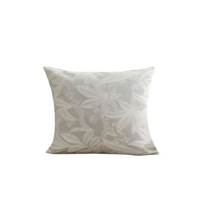 Genérico - Set De 4 Fundas Peludas De Hojas 45X45 Gris