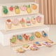 thumbnail image 4 of 3D Three-dimensional Wooden Montessori Puzzle Toys For Early Childhood Education, Children's Puzzle, Animal Traffic Cognition Matching Blocks, 4 of 5