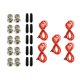 thumbnail image 5 of cable de cuerda de salto de repuesto cuerda de ajuste del cable de velocidad tornillos tapa lateral rojo, 5 of 5