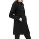 thumbnail image 4 of Abrigo de Mujer INSPIRE CHIC Doble Botonadura Largo Midi Cuello Alto Manga Larga Talla M Negro, 4 of 8