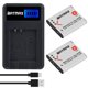 thumbnail image 1 of Batería Batmax NP-BK1 2X 1260 mAh + Cargador LCD, 1 of 6