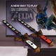 thumbnail image 5 of Accesorios Deportivos Switch: Game Sword para Chambara, Tears Of The Kingdom y Skyward Sword HD - Compatible con Nintendo Switch, incluye 12 ranuras para tarjetas de juego.-Marrón, 5 of 8