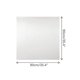 thumbnail image 3 of INSPIRE CHIC Pañuelo de Cuello de Satén para Mujeres Regreso a Clases Cuadrado Sedoso Sólido Pañuelo para la Cabeza Bandanas Blanco 90x90cm/35.4x35.4 pulgadas(LxW), 3 of 6
