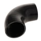 thumbnail image 2 of 90 grados 5 mm manguera turbo silicona codos acoplador tubo manguera negro, 2 of 5