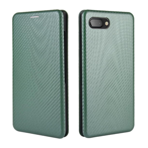 Funda Flip para FOXDOCK BlackBerry Key2 - Funda magnética de negocios, funda protectora delgada