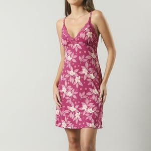 Flores - Camisola Microfibra Encaje 33603-223